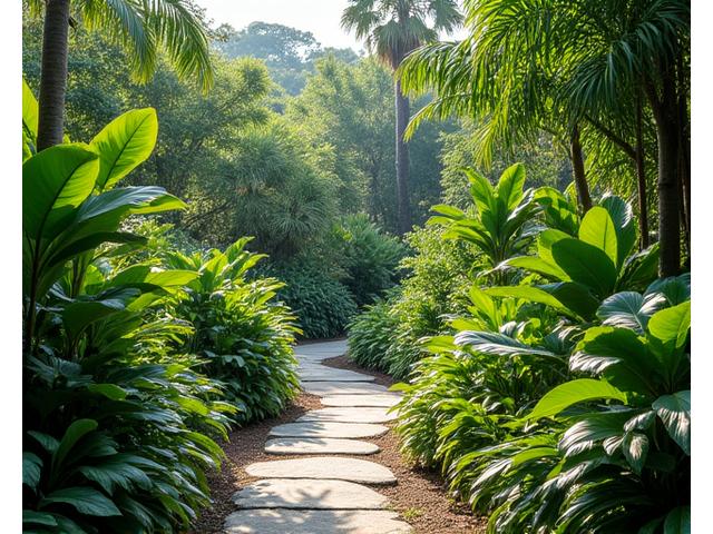 Native Philippine plants garden