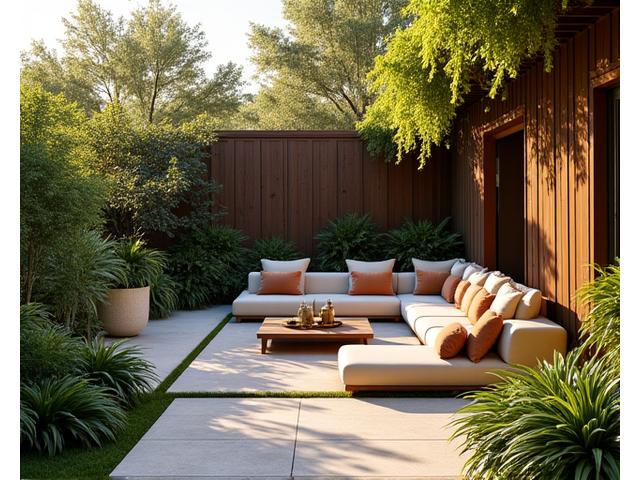 Outdoor living space design